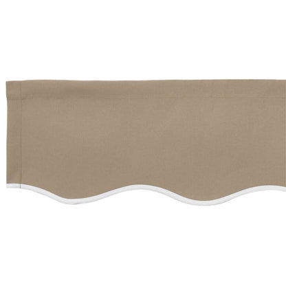 Tenda a Braccio Beige 580 x 20 cm Tela