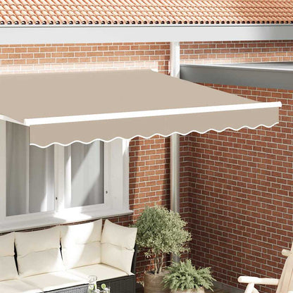 Tenda a Braccio Beige 580 x 20 cm Tela