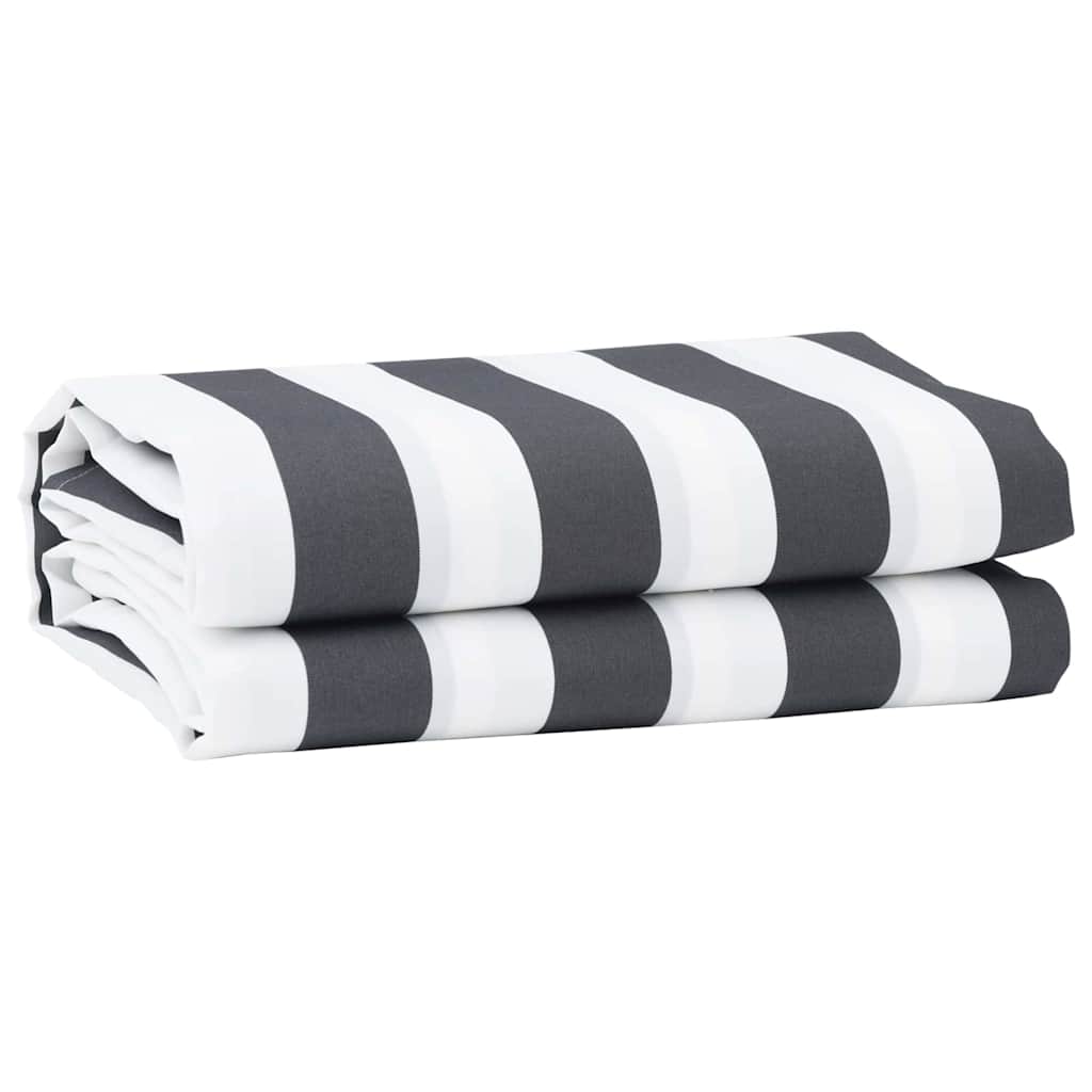 Sostituzione Tenda da sole Antracite e Bianco 1000 x 160 cm