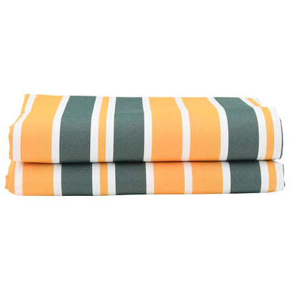 Sostituzione Tenda da sole Verde e Giallo 1000 x 160 cm