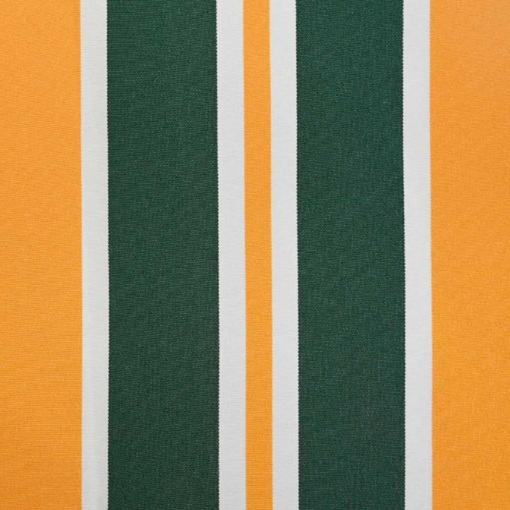 Sostituzione Tenda da sole Verde e Giallo 1000 x 160 cm