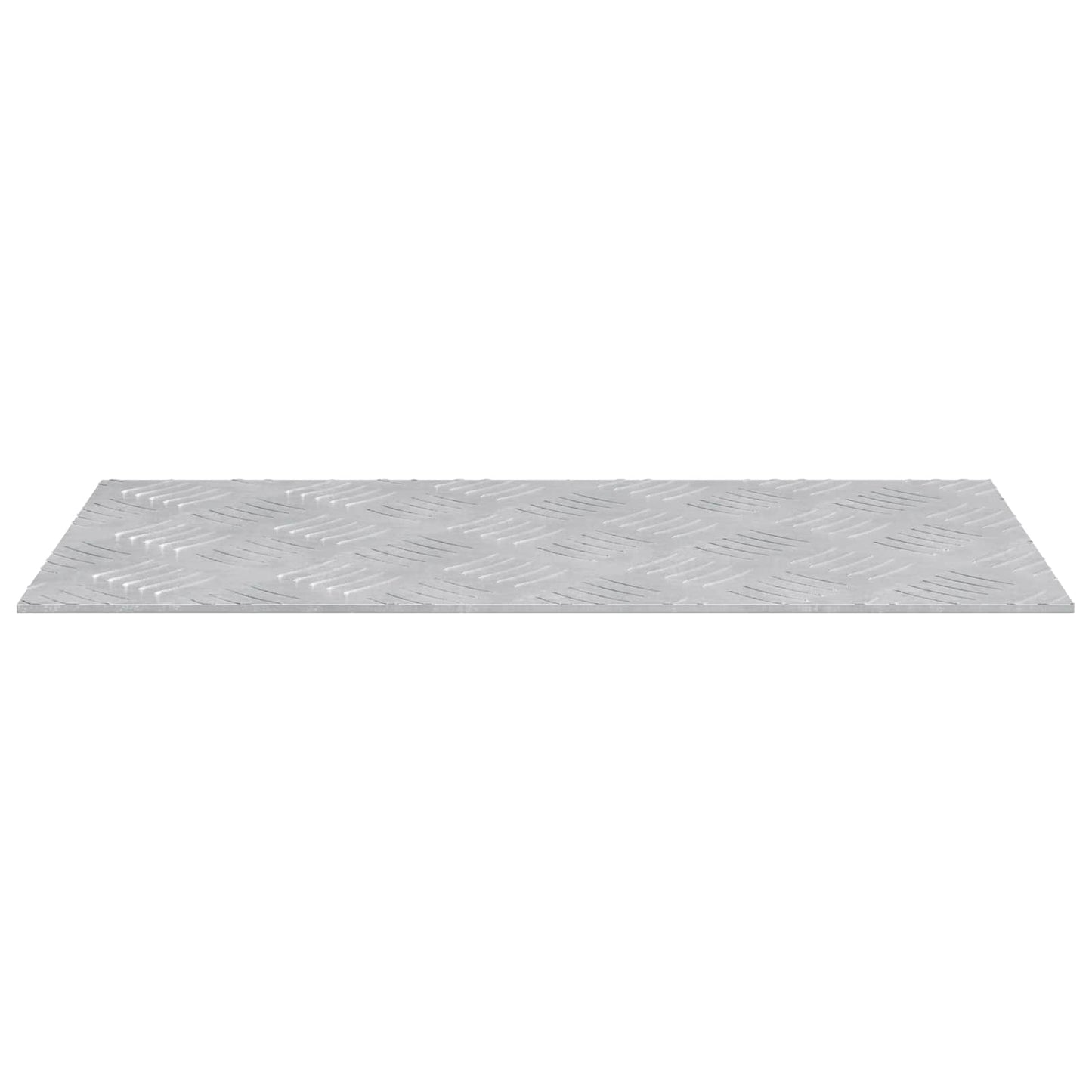 Gradini per Scale 4 pcs Argento 50 x 25 cm Alluminio