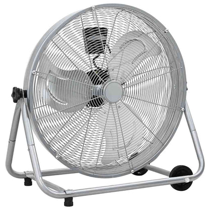 Ventilatore a tamburo Argento 73 x 42 x 70 cm Alluminio