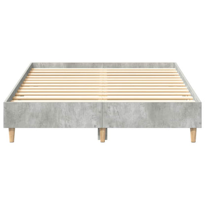 Struttura del letto Grigio cemento 193 x 123 x 25 cm