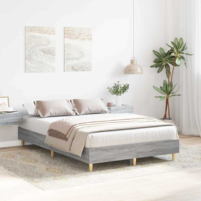 Struttura del letto Grigio Sonoma 193 x 123 x 25 cm