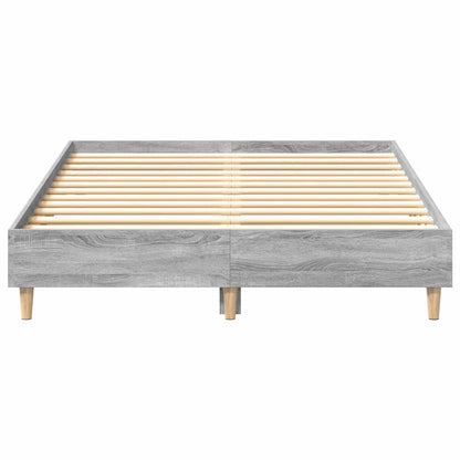 Struttura del letto Grigio Sonoma 193 x 123 x 25 cm