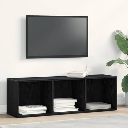 Libreria Rovere Nero 36x30x114 cm in Legno Multistrato