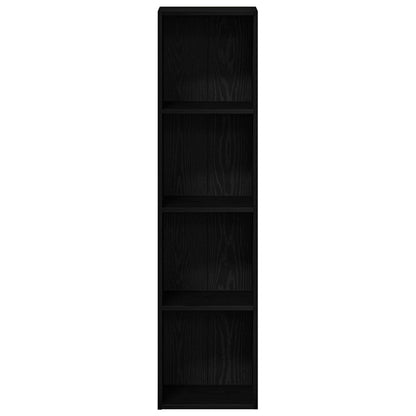 | Armadio per Libri | Rovere nero 36 x 30 x 143 cm
