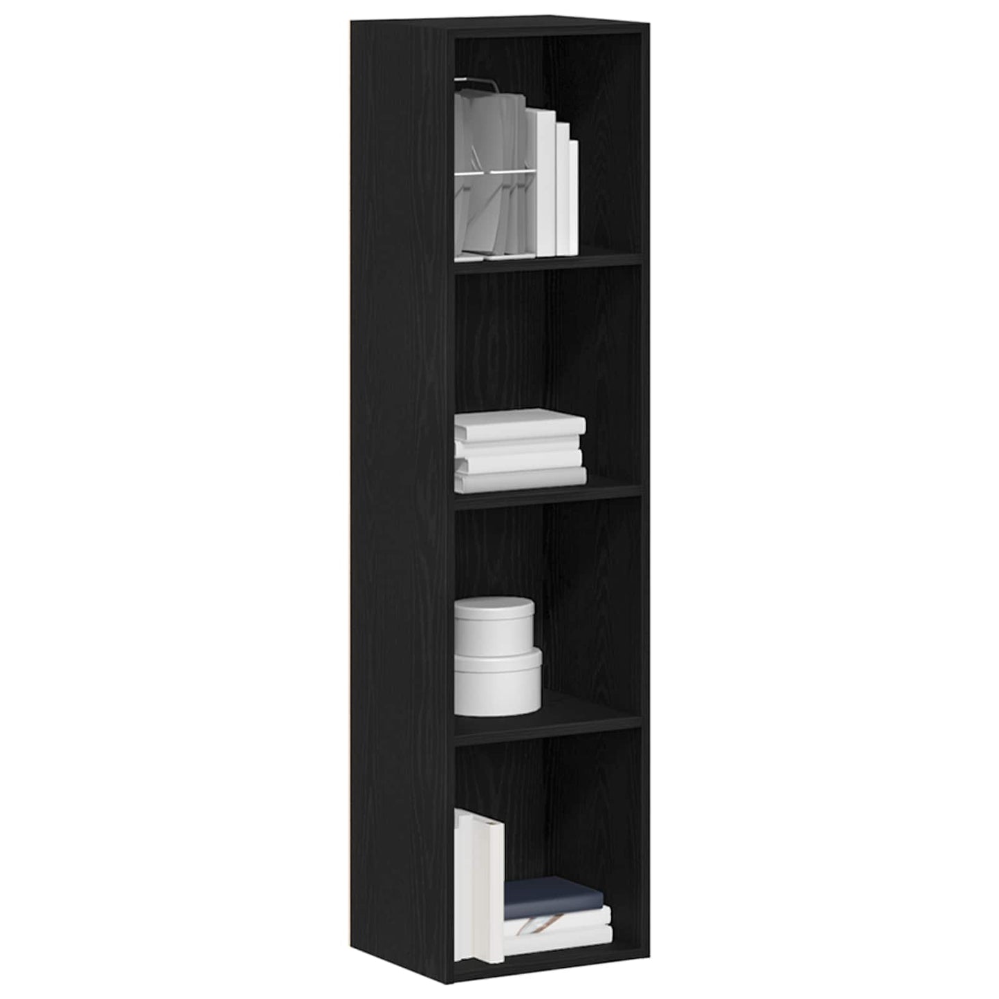 | Armadio per Libri | Rovere nero 36 x 30 x 143 cm