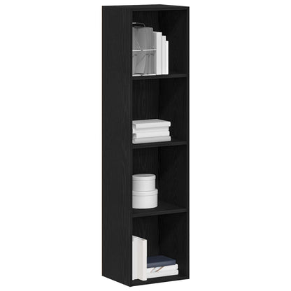 | Armadio per Libri | Rovere nero 36 x 30 x 143 cm