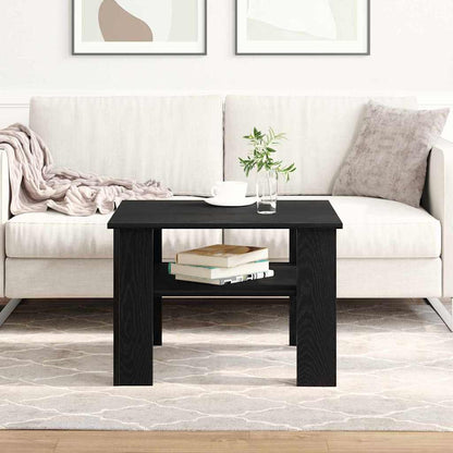 Tavolino da salotto Rovere Nero 60 x 60 x 42 cm