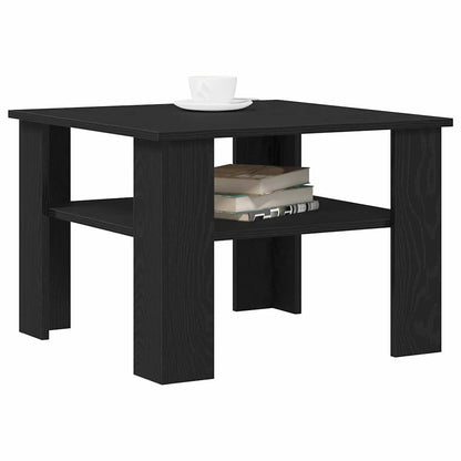 Tavolino da salotto Rovere Nero 60 x 60 x 42 cm