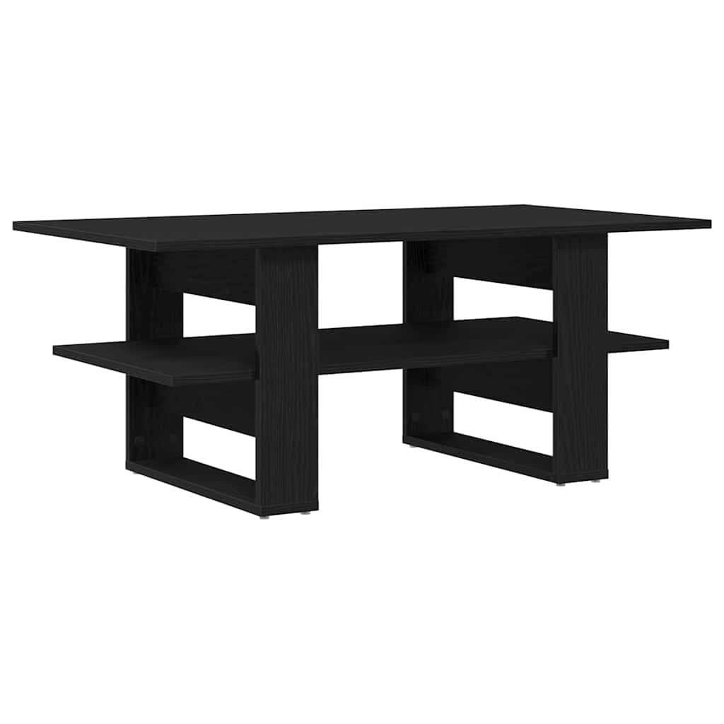 Tavolino da salotto Rovere Nero 102 x 55 x 42 cm