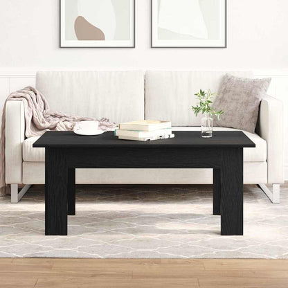 Tavolino da salotto Rovere Nero 100 x 60 x 42 cm
