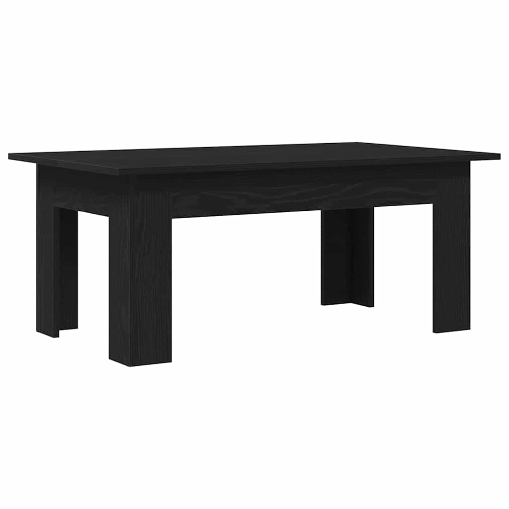 Tavolino da salotto Rovere Nero 100 x 60 x 42 cm