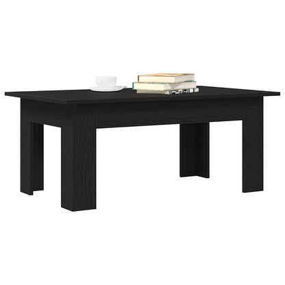 Tavolino da salotto Rovere Nero 100 x 60 x 42 cm
