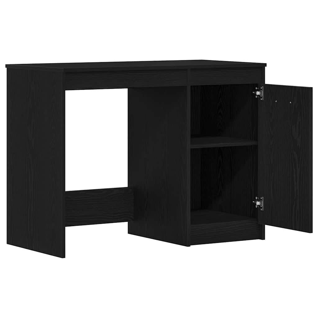 Scrivania Rovere Nero 100 x 50 x 76 cm Legno multistrato