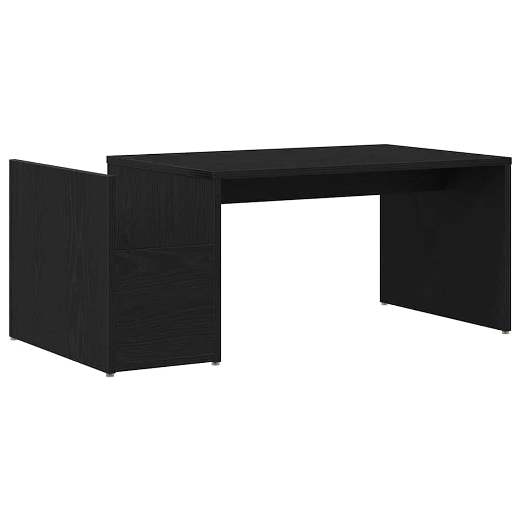 Tavolino da salotto Rovere Nero 90 x 45 x 35 cm