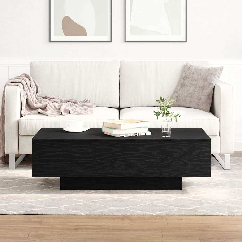 Tavolino da salotto Rovere Nero 100 x 49,5 x 31 cm