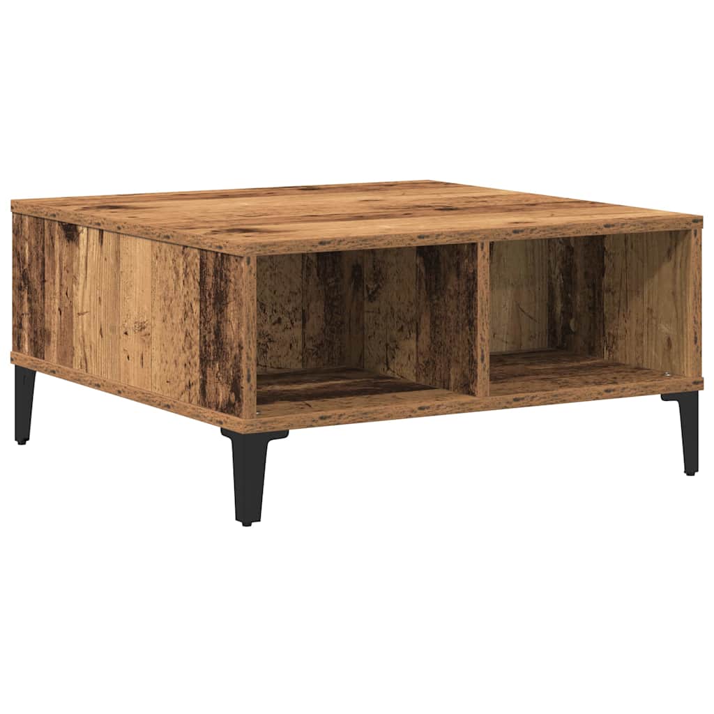 Tavolino da salotto Legno vecchio 60 x 60 x 30 cm