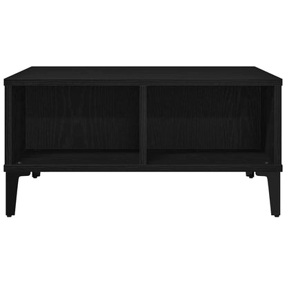 Tavolino da salotto Rovere Nero 60 x 60 x 30 cm