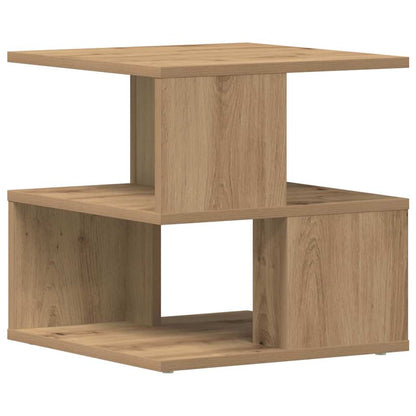 Tavolo laterale Rovere artigianale 30 x 30 x 55 cm
