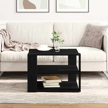 Tavolino da salotto Rovere Nero 58 x 58 x 40 cm