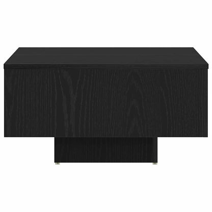 Tavolino da salotto Rovere nero 60 x 60 x 31.5 cm