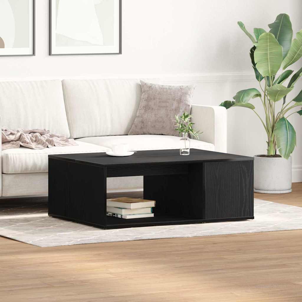 Tavolino da salotto Rovere Nero 90 x 67 x 33 cm