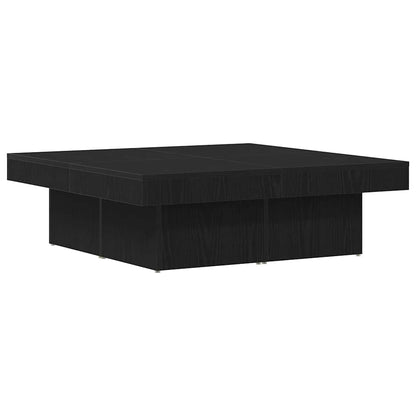 Tavolino da salotto Rovere Nero 90 x 90 x 28 cm