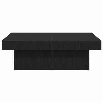 Tavolino da salotto Rovere Nero 90 x 90 x 28 cm