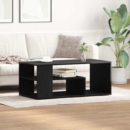 Tavolino da salotto Rovere Nero 100 x 50 x 40 cm
