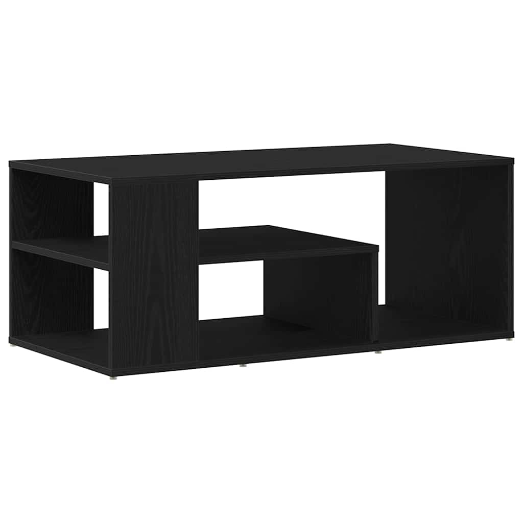 Tavolino da salotto Rovere Nero 100 x 50 x 40 cm