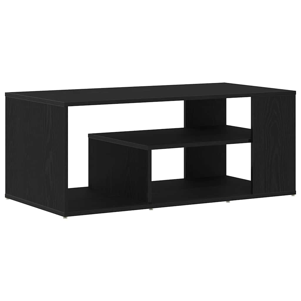 Tavolino da salotto Rovere Nero 100 x 50 x 40 cm