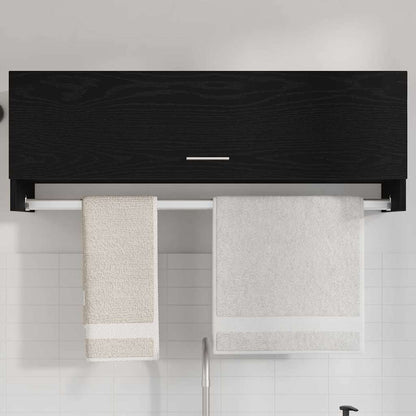 Guardaroba Rovere Nero 100 x 32,5 x 35 cm Legno multistrato
