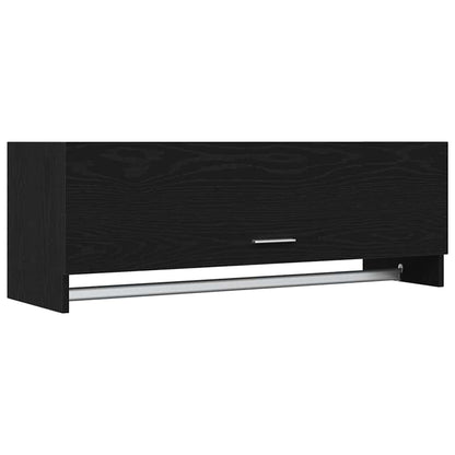 Guardaroba Rovere Nero 100 x 32,5 x 35 cm Legno multistrato