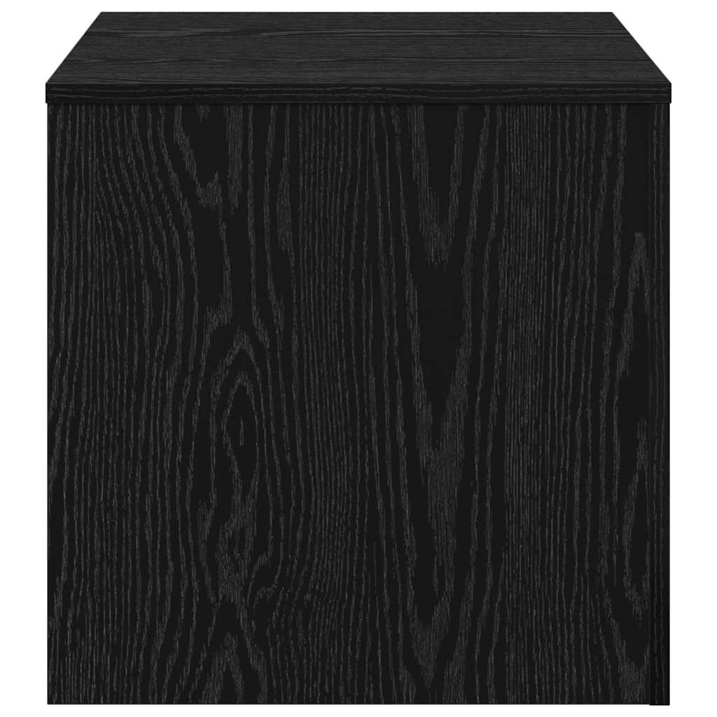 Tavolo Nesting 3 pcs Rovere Nero Legno multistrato
