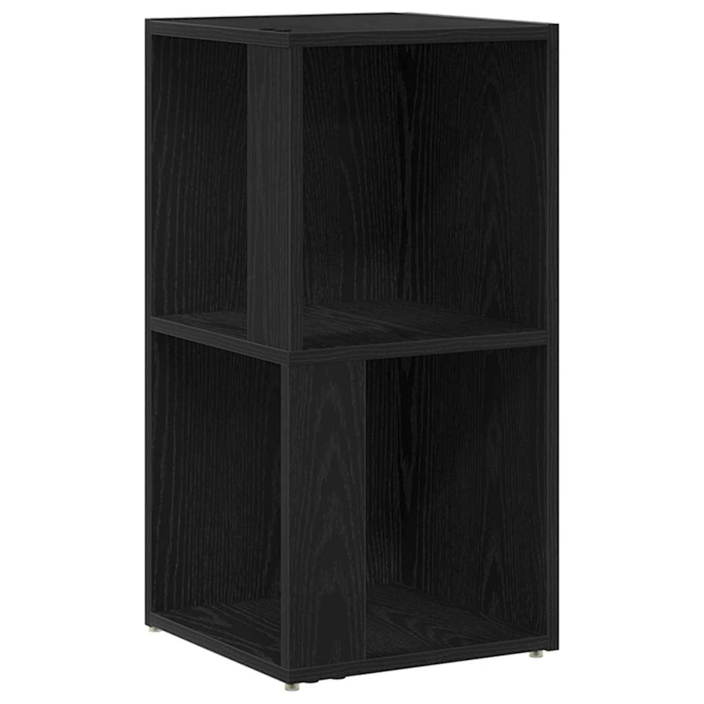 Mensole angolari Rovere Nero 33 x 33 x 67 cm Legno multistrato