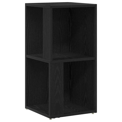Mensole angolari Rovere Nero 33 x 33 x 67 cm Legno multistrato