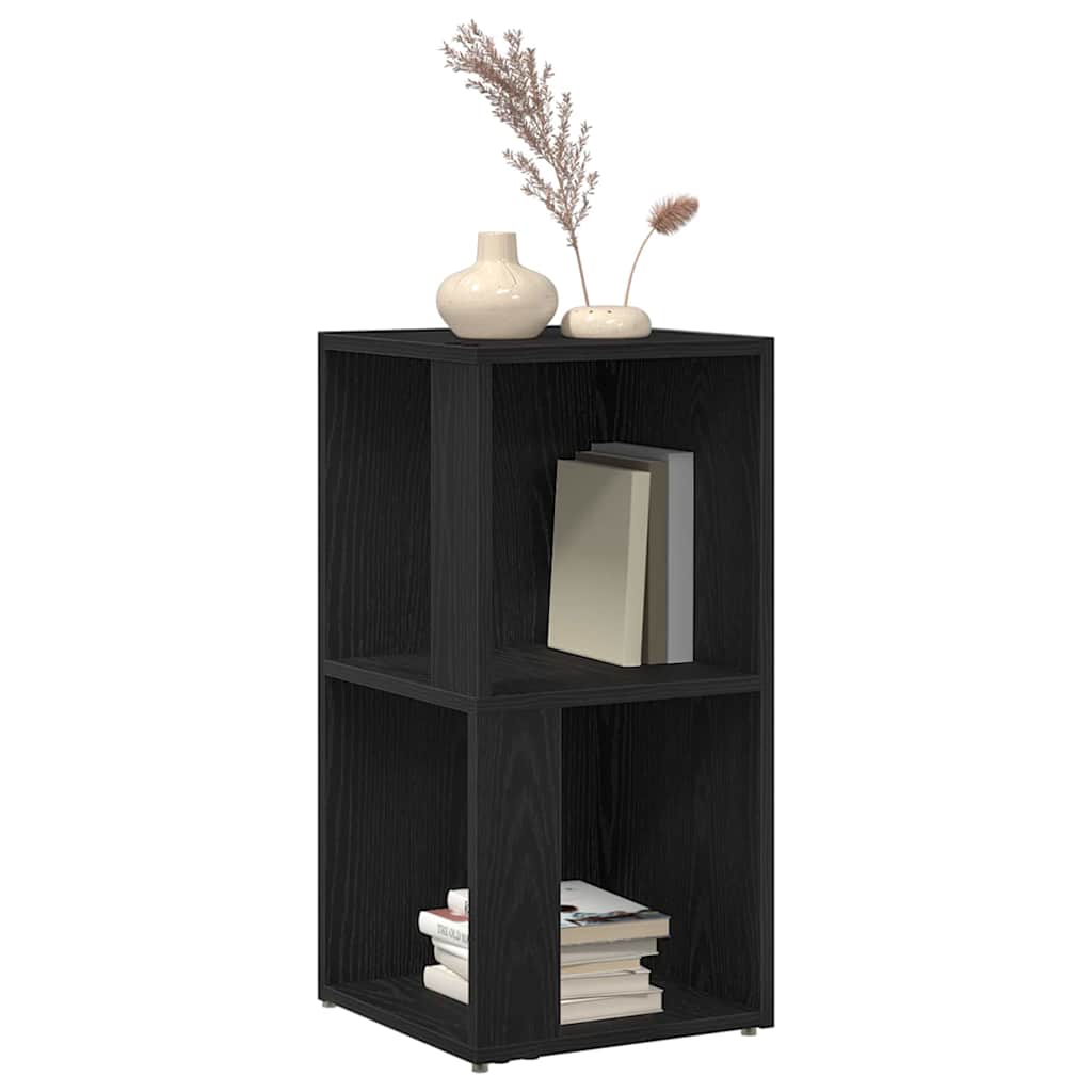 Mensole angolari Rovere Nero 33 x 33 x 67 cm Legno multistrato