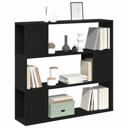 Set mobile TV Rovere Nero 100 x 24 x 94 cm Legno multistrato