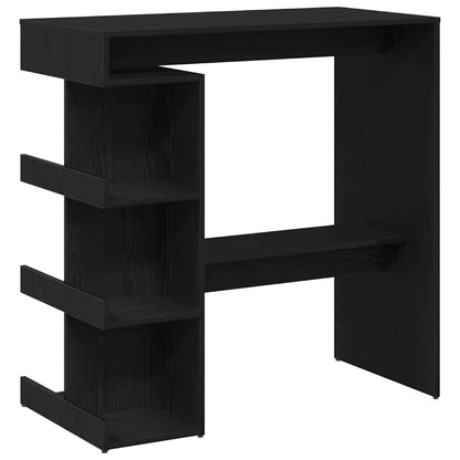Tavolo da bar Rovere Nero 100 x 48 x 101,5 cm Legno multistrato