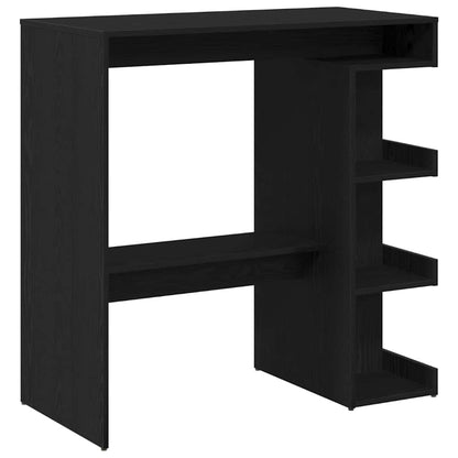 Tavolo da bar Rovere Nero 100 x 48 x 101,5 cm Legno multistrato