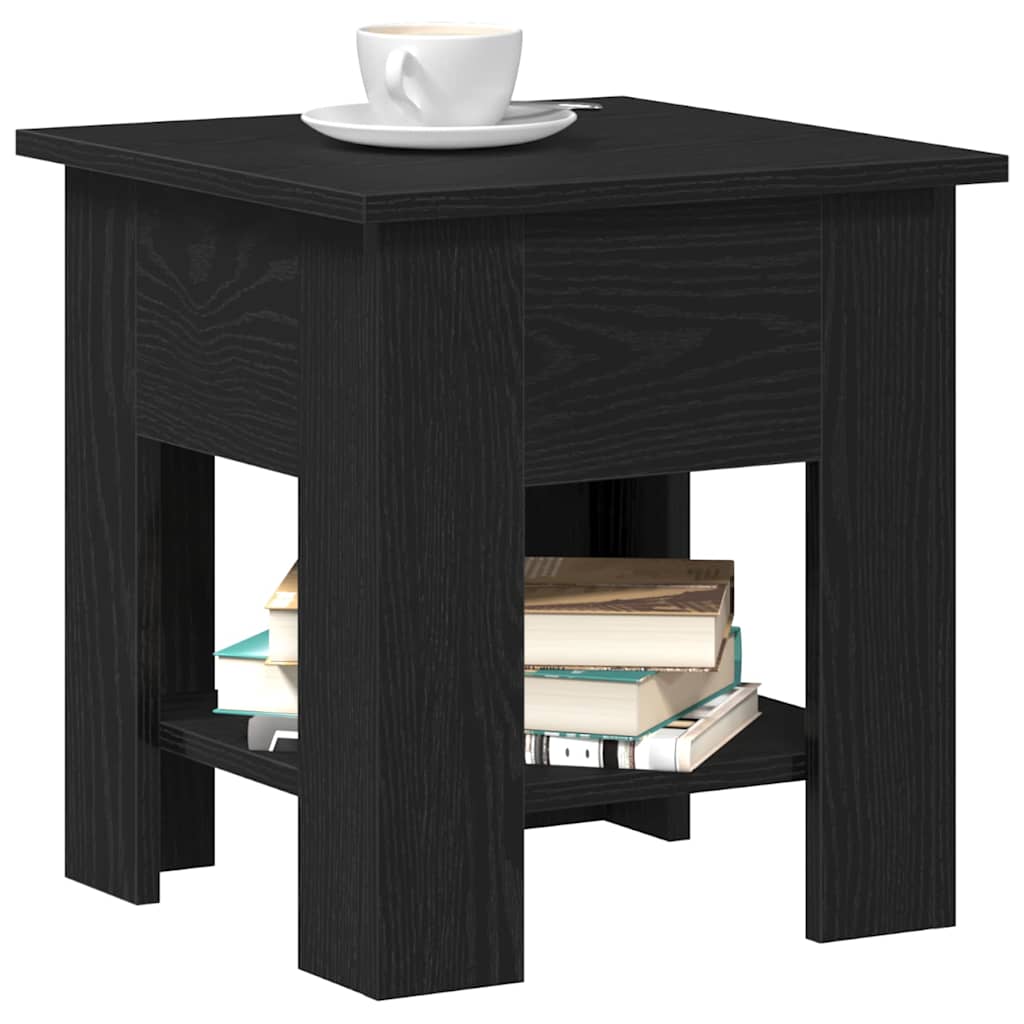 Tavolino da salotto Rovere Nero 40 x 40 x 42 cm