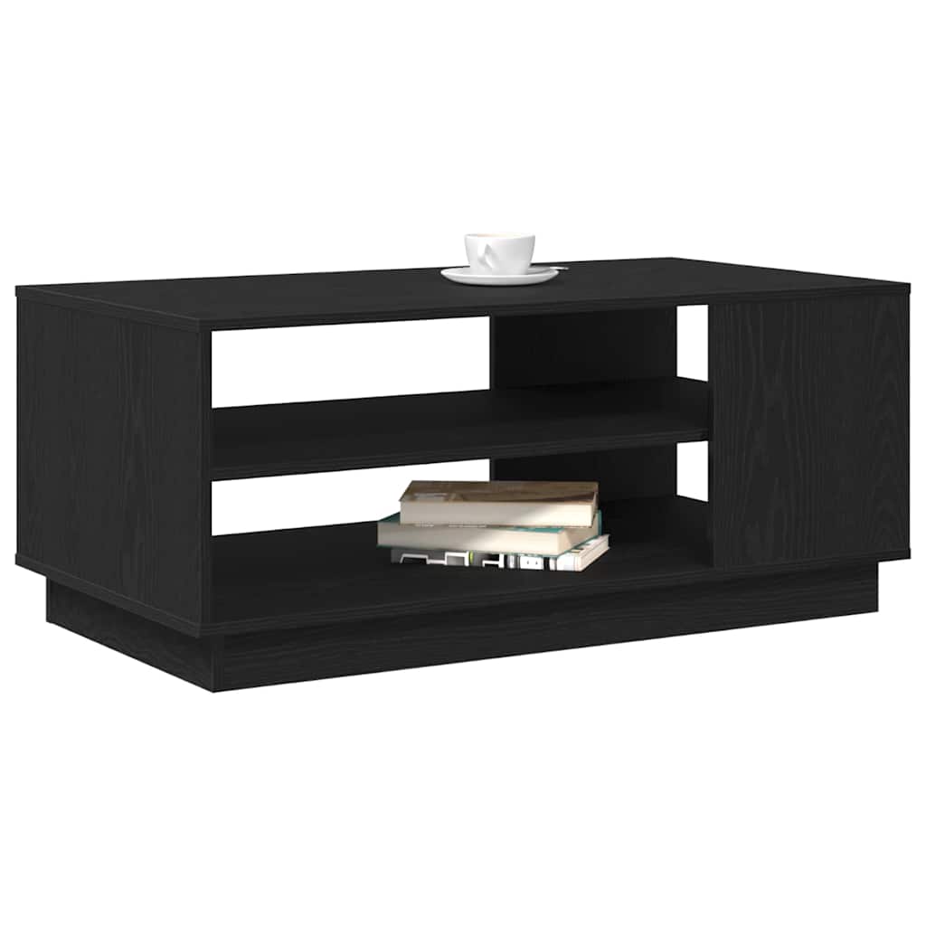 Tavolino da salotto Rovere Nero 102 x 55 x 43 cm