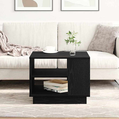Tavolino da salotto Rovere Nero 55 x 55 x 42 cm
