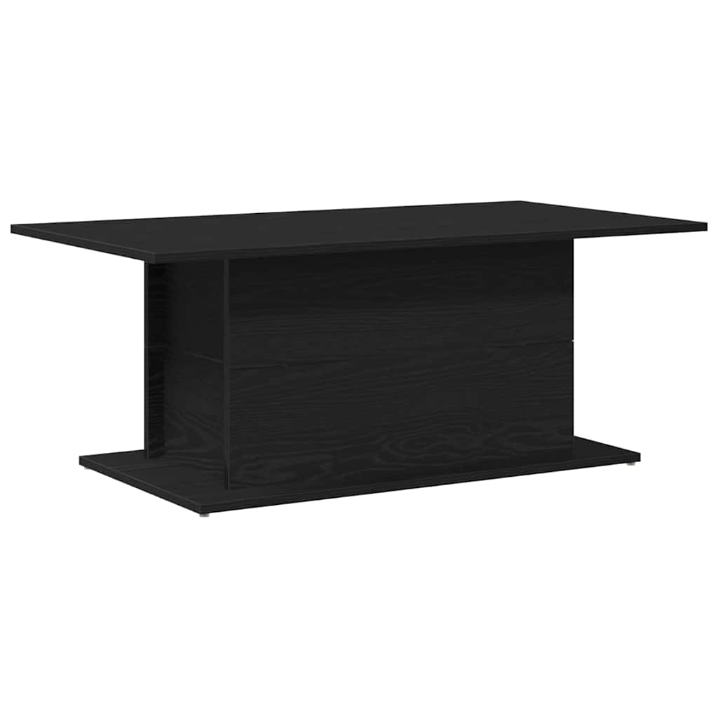 Tavolino da salotto Rovere Nero 102 x 55,5 x 40 cm