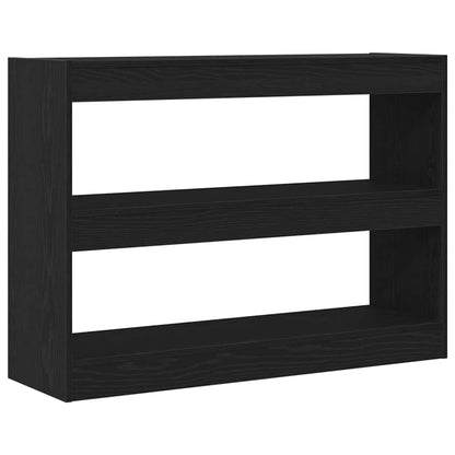 Libreria Rovere Nero 100 x 30 x 72 cm Legno multistrato