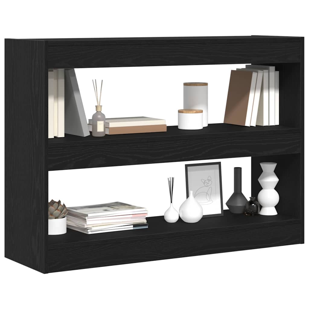 Libreria Rovere Nero 100 x 30 x 72 cm Legno multistrato