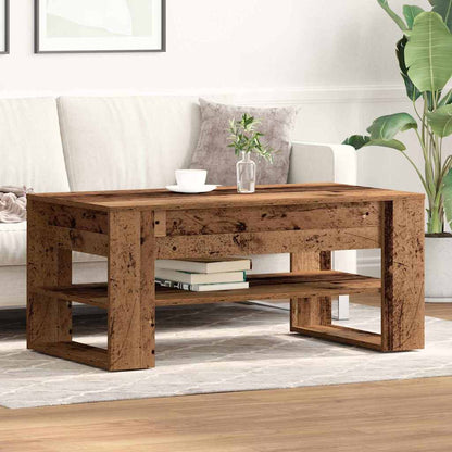 Tavolino da salotto Legno vecchio 102 x 55 x 45 cm